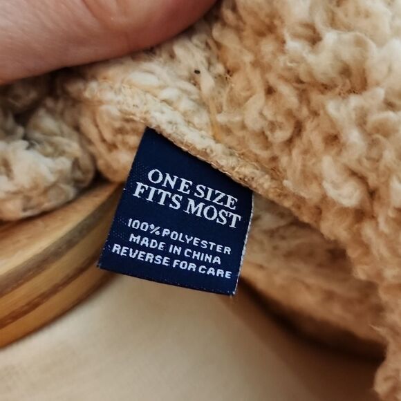 Adrienne Vittadini Teddy bear fleece robe - Picture 5 of 5